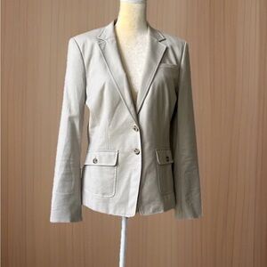 Banana Republic Women’s Blazer Jacket Tan Size 14 Capsule